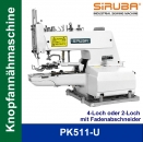 SIRUBA PK511-U Knopfannhmaschine Montiert  komplette Maschine