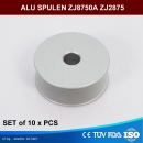 10 x Spulen Alu fr Zoje ZJ8750A-5, ZJ2875, ZJ8720A-5