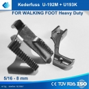 Zipper Foot Kederfuss U192M + U193K  5/16 8mm  fr Brother B797, Zoje 0303, Mitsubishi DY LY Serien , 0302, 0303, 0303L