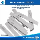 Untermesser 202295, Lower Knife fr Overlock TZ 10010866 - Zoje 900, Jack JK-798, Typical GN-2000, Siruba 747, Gemsy, Juki MO-6800, Yamato etc.
