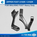 Zipper Foot Kederfuss U193R + U192R  für Brother B797, Zoje 0303, Mitsubishi DY LY Serien , 0302, 0303, 0303L