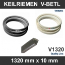 Keilriemen und Antriebsriemen fr Nhmaschinen - V-Belt 1320 mm