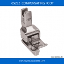 COMPENSATING FOOT 652LZ FOR ZIGZAG MAX 6MM, LEFT