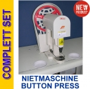 Nietmaschine BUTTON MASCHINE Metallschnellverschlüss Snap button machine Model SK808