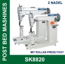 2 Nadel Sulenmaschine Ledermaschine nur Kopf