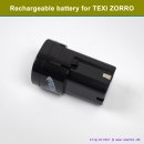 Rechargeable battery for TEXI ZORRO 110 FREE - Akku Pack fr Texi Zorro, Nexxi etc.