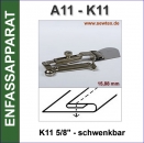 A11 5/8" Einfassapparat schwenkbar 15,88 mm