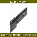 B4111-804-00A+ KARBIDMESSER BREIT FR JUKI MO-800 - CARBIDE UPPER KNIFE WIDE FOR JUKI