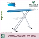 BATTISTELLA TECNOSTIR MAXI CHROM-Bgeltisch, verchromt-Klappbarer