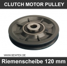 CLUTCH MOTOR PULLEY 120MM-Riemenscheibe 120 mm