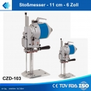 Stomessermaschine CZD-103 Schnitthhe 11cm 6 Zoll auf Rollen 2800 U/min 230V