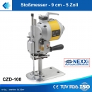 Stomessermaschine CZD-108, CZD103 mit 5 Zoll Schnitthhe 3.1/2"=9cm, Leistung 370W, 2800 U/min, 230V