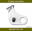 D2402-555-BA0+ MESSER FR Juki DDL-552 - UNDER TRIMMING .MOVING KNIFE ASSM.FOR Juki