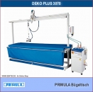 PRIMULA Bügeltisch für Gardinenhersteller und Wäschereien-DEKO PLUS 3070 komplett