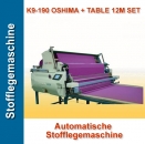 Automatische Stofflegemaschine K9-190 OSHIMA + TABLE 12M SET