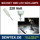 Magnetisch SMD 5 LED NHLAMPE FR JUKI BROTHER PFAFF SIRUBA Etc.