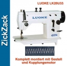 LUOKE LK20U33 1 Nadel ZickZack komplette Nhmaschine