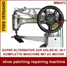 New Generation shoe patching repairing machine Alternative zur ADLER Kl. 30-1