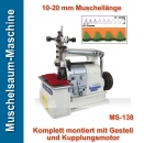 Muschelsaum-Maschine MS-138, 10-20 mm Muschellnge - Montiert