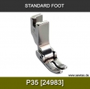 P35 24983 Standard FOOT fr Steppstichmaschine mit Untertransport
