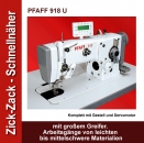 Pfaff 918 U 6 Zick-Zack komplette Nhmaschine Zickzack-Schnellnher mit Untertransport und groem Greifer