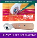 Schneidedurchmesser 28mm ABSOLUT HEAVY DUTY Bohrungsdurchmesser 5 mm