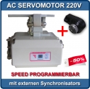 Power AC Servo Motor JM700 (TN-422B) mit Positionsgeber 550W 230Volt