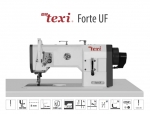 TEXI HD FORTE UF PREMIUM EXT Steppstichmaschine mit Dreifachtransport groem Greifer AC Motor Nadelpositionierung Tischplatte