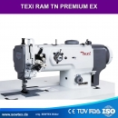 TEXI RAM TN PREMIUM EX - 2 Nadel Dreifach-Transport mit integrierten POWER AC Motor 800 Watt - Set mit Tisch