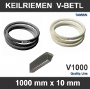 Keilriemen und Antriebsriemen fr Nhmaschinen - V-Belt 1000 mm