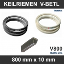 Keilriemen und Antriebsriemen fr Nhmaschinen - V-Belt 800 mm