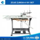 2-Nadel-4-Faden Safetystichmaschine ZOJE ZJ893A-4-181 - Set mit Tisch