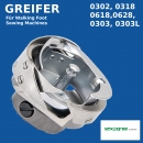 BIG GREIFER FR 0618, 0302, 0303, 0318 Zoje etc. fr alle Walking Foot Nhmaschine